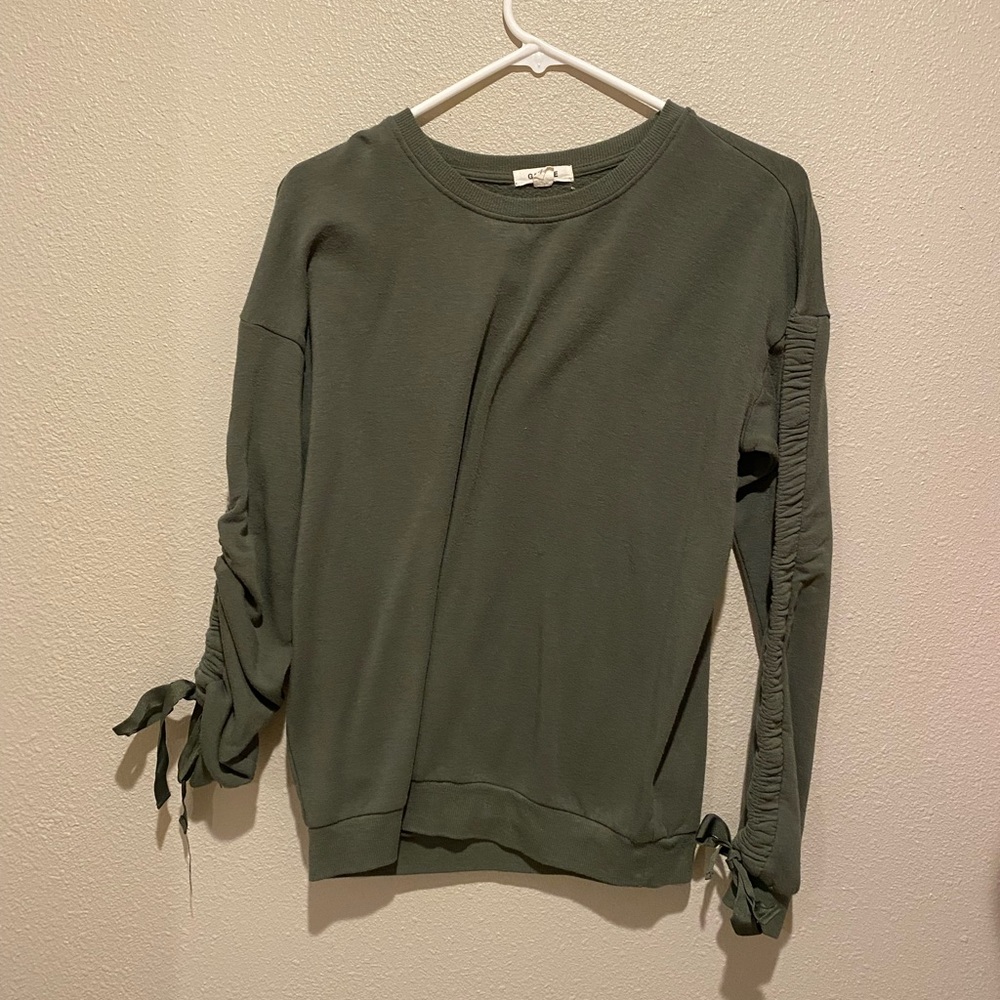 Garage Ribbon Sleeve Sweater